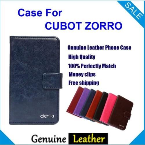 CUBOT ZORRO Case New High Quality Genuine Filp Leather Cover cellphone Case For CUBOT ZORRO case tracking number