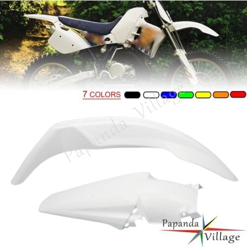 For Yamaha WR250 WR450 YZ450F TT-R125 Off Road MX Enduro Front Rear Fender Supermoto Tail Mudguard For Hus TC85 TC65 YZ125