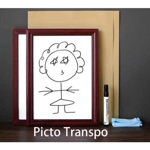 Picto Transpo Magic Tricks Stage Magia Drawing Switch Places Frame Magie Mentalism Illusion Gimmick Props Accessaries Magicians