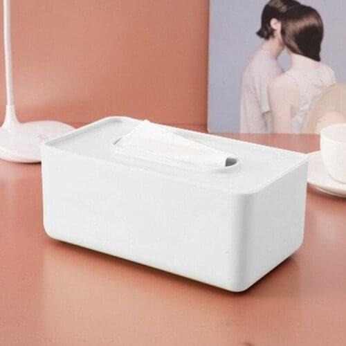 Plastic Tissue Box Wet Tissue Holder Baby Wipes Paper Storage Box Paper Towel Dispenser Home Napkin Organizer