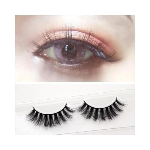 Top style 100% Handmade 3D horsehair Beauty Thick Longest False horse Eyelashes Fake Eye Lashes Eyelash High Quality MT801