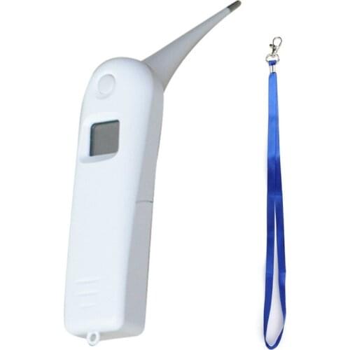 Veterinary Thermometer Fast Thermometer Gives Accurate Temps Beeps Indication Auto Turn Off for Dog Cat Horse Pig Pet F19B