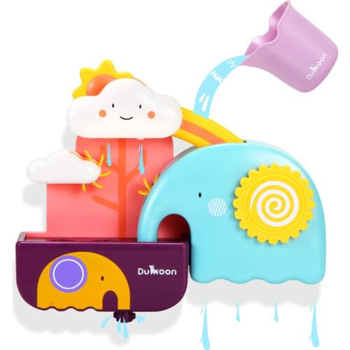 Bathroom toy rotating Water Spray Shower Game Kids elephant puppy swimming bathroom bathing Child playing in water toy for gift