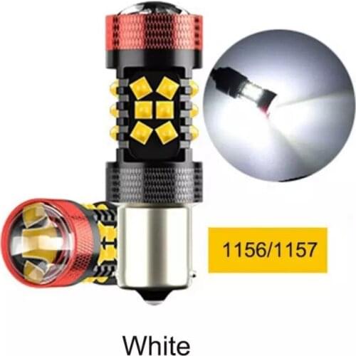1PCS 6500K 12V-24V DC Car LED Light Turn Signal 30SMD 1156 1157 7443 7440 3157 Highlight Brake Light Reversing Light Car Light