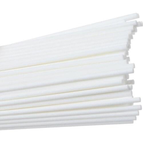 100Pcs 19cmx3mm Fiber Sticks Diffuser Aromatherapy Volatile Rod for Home Fragrance Diffuser Home Decoration