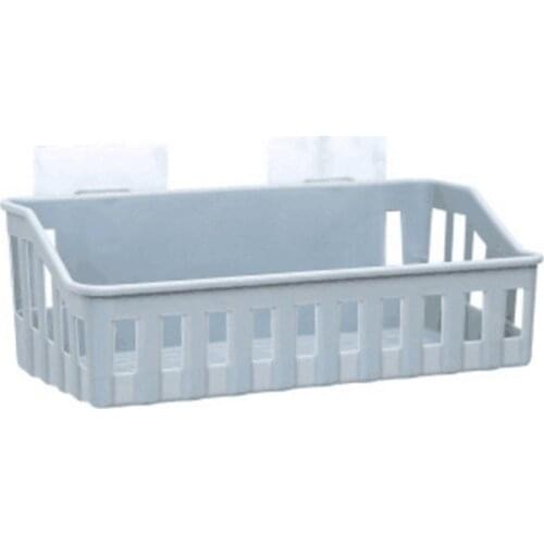 27*11*9cm Holder Cups Two Suckers Kitchen Bathroom 3colors Storage Durable