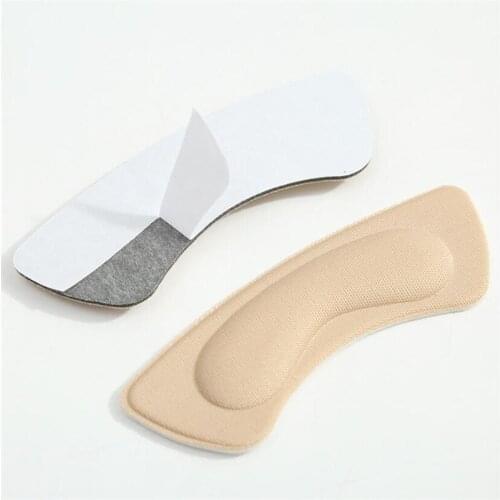 3Pairs Soft Foam Insoles High Heel Shoes Pad Heel Feet Stick Foot Pad Cushion Insoles Relieve Pain Insert Cushion Pads