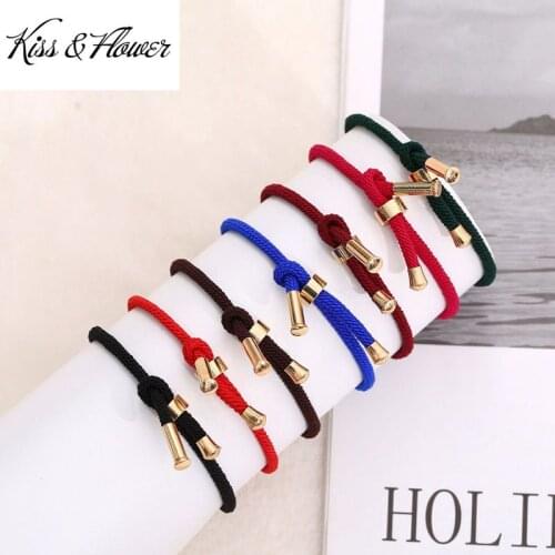 KISS&FLOWER AC32 Fine Fashion DIY Jewelry Making Accessories Findings Fittings Universal Resizable Bracelets for Beads Charms