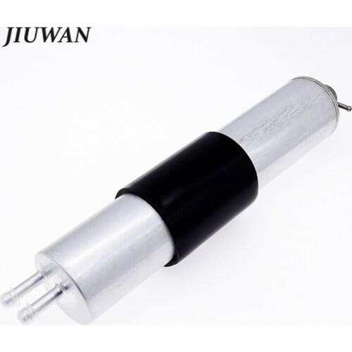 JIUWAN 1 Pcs Car Aluminum Fuel Filters In-Line Filter For BMW 3 5 Series X3 E46 E36 328I 525I 320 325 330 316 318 13327512019