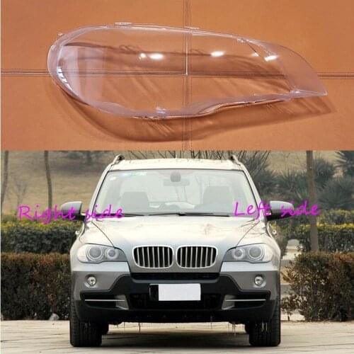 Car Headlamp Lens For BMW X5 E70 2008 2009 2010 2011 2012 2013 Car Headlight cover Headlamp Lens Auto Shell Cover