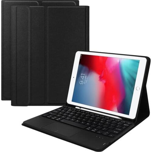 Case For iPad 6th 2018 9.7 Case Removable touchpad keyboard W Pencil Holder Smart Stand Cover For iPad 5th 2017 9.7 Case Keypad