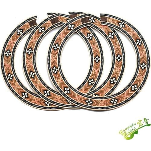 3PCS Guitar Sound hole Inlay WOOD For Classical guitar Guitar Accessories YKQ96
