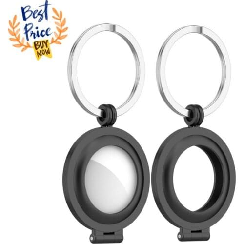 For Apple AirTags Metal Case Anti Scratch Protective Skin Cover Sleeve For Airtags Tracker Protector For AirTags Tracker 2021