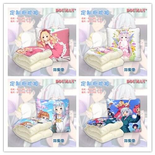 IVYYE Teacher Girl Anime Customized Foldable Quilt Summer Decoration Bed Home Throw Pillow Air Condition Blanket Unisex NEW