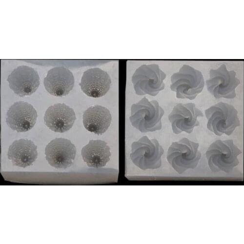 Mini Size Ice Cream Cone Keychain Resin Molds Popsicles Food Play Pendant Mold B36D