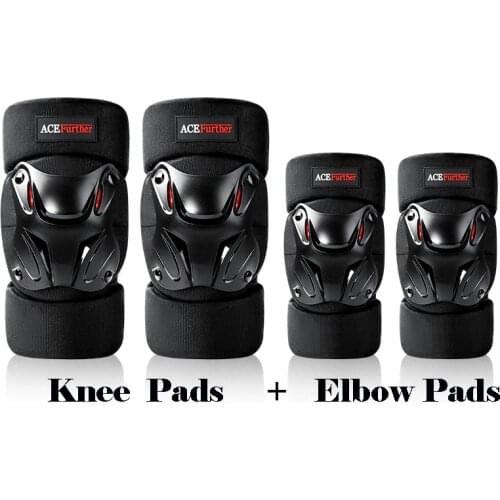 Motorcycle Knee and Elbow Pads Motocross Outdoor Sport Knee & Elbow Protector MTB Moto Motorbike Riding Protective Equipment