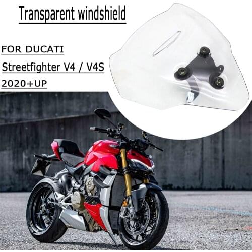 New Motorcycle Fairing Smoke FOR Ducati Streetfighter V4 S 2020 2021 Performance