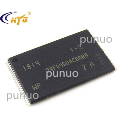 Original Authentic MT29F64G08CBABBWPR-B Encapsulation TSOP48 IC FLASH 64GBIT PARALLEL 48TSOP RoHS : Compliant