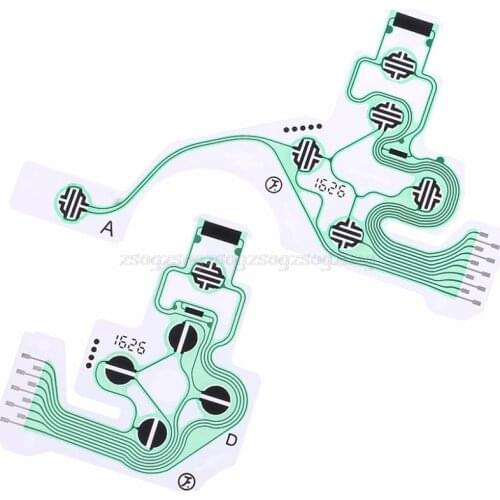Circuit Film Cable Ribbon Conductive Flex PCB JDM-030 Repair Part for PS4 Playstation 4 Pro Sony Controller Au13 19 Droship