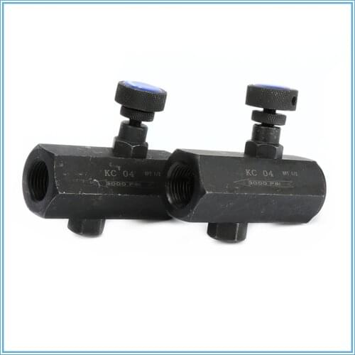 Pneumatic flow control valve KC series of check throttle valve KC-02/03/04/06 Simple pressure switch valves