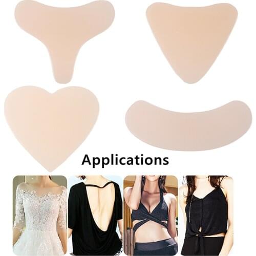 Anti Wrinkle Chest Pad Silicone Face Skin Anti Aging Lifting Breast Patch Reusable Patch Clear Breast Lifting Patches