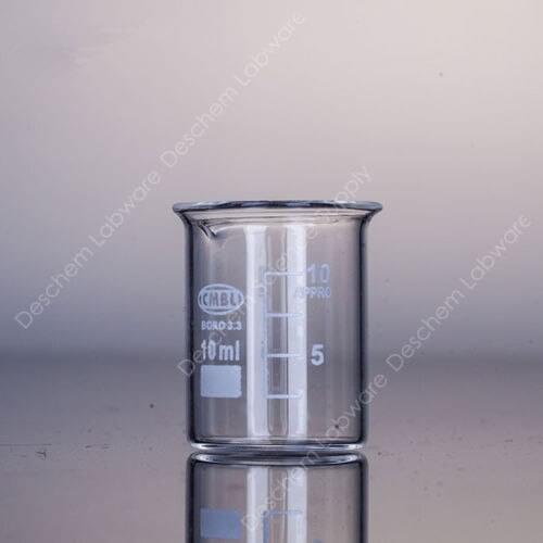10mL Glass Beaker,Low Form,Brand New Chemistry Borosilicate Glassware