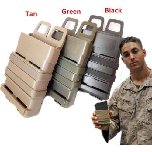 Tactical Quick 5.56 Magazine Pouch MOLLE Airsoft Fast MAG Molle Pouch Clip 5.56 Mm Fast Mag M4 Magazine Pouch