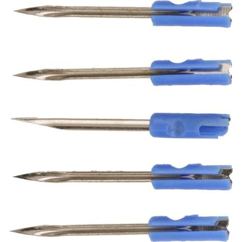 High Quality 5x Steel Clothes Garment Jacket Price Label Tag Tagging Needles Pins w/ a Cover Blue for Sewing Tools Accessory