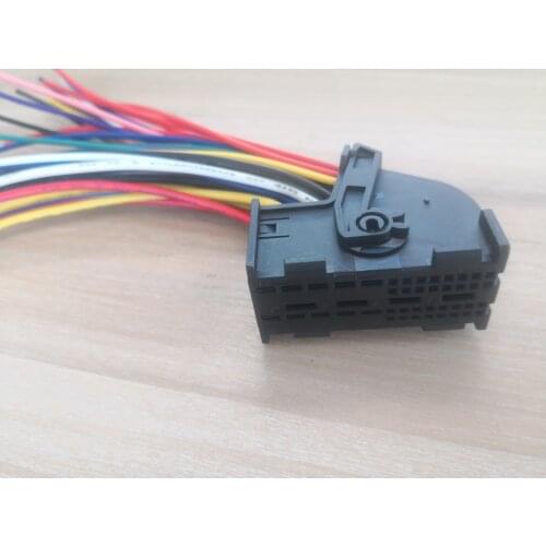 1/2/5pcs/lot 100% New 42 Pin Female Haman hi fi Power Amplifier Plug 42P Connector Wire Harness Cable Pigtail For BMW E90 E53