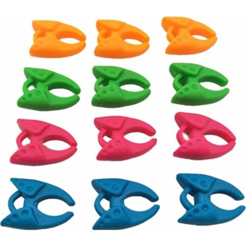 12PC Bobbin Clamps Holders Keeping Bobbin Thread Tails Under Control Sewing Tools Bobbin Clamps Clips Holders