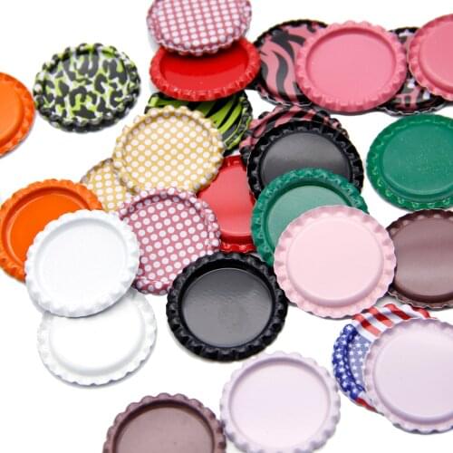 David accessories Inside:25mm Round Shape Bottle cap 25Pcs,DIY For Hair Bows Necklace Jewelry,25Y13193