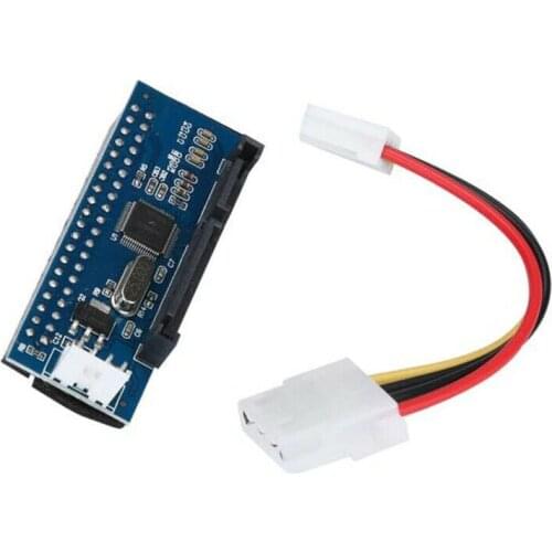 5PCS 40-Pin IDE Female To SATA 7+15Pin 22-Pin Male adapter PATA TO SATA Card