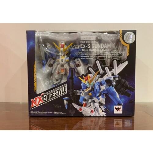 BANDAI NX NXEDGE Gundam Ex-S EXS blue camouflage pattern spot