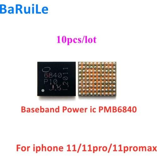 BaRuiLe 10pcs Baseband Power ic PMB6840 For iPhone 11/11Pro/11 Pro Max Replacement Parts
