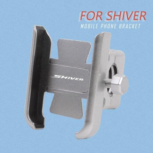 For Aprilia Shiver 750 GT ABS 2009 2010 2011 2012 Motorcycle CNC Handle Bar Rear Mirror Mobile Phone Bracket GPS Stand Holder