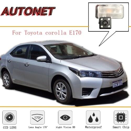 AUTONET Rear View camera For Toyota corolla E170 2014~2018/CCD/Night Vision/Reverse Camera/Backup Camera/license plate camera