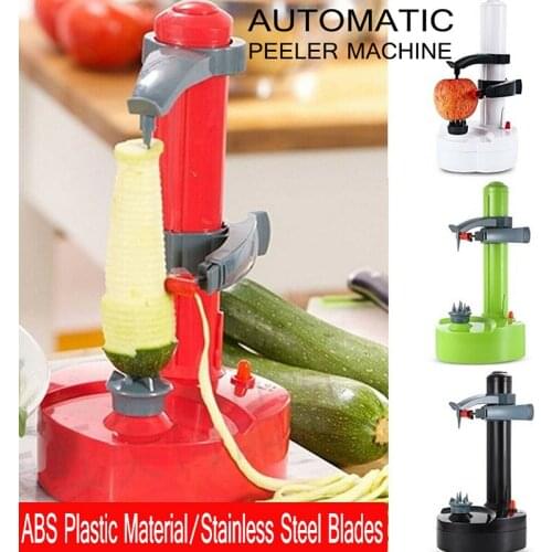 EU/US Multifunction Electric Peeler For Fruit Vegetables Automatic Stainless Steel Apple Peeler Kitchen Potato Cutter Machine