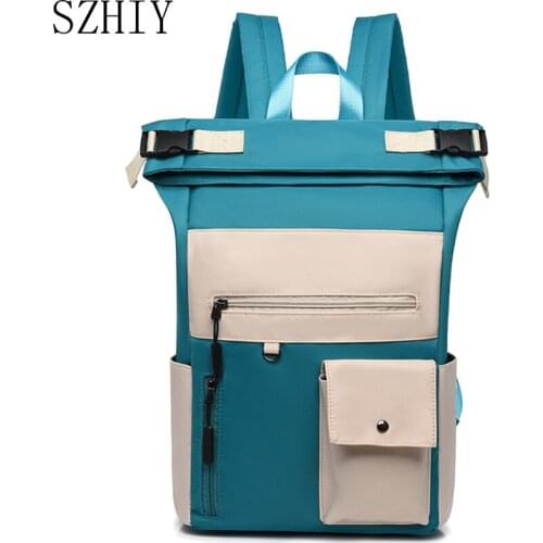 Fashion Bookbag Women School Backpack for Girls High Capacity Luggage Bag Moda Antirrobo Designer Oxford Shoulder Handbag Casual