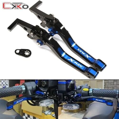 Motorcycle New arrivals 3D Rhombus brake clutch levers For YAMAHA XMAX 250 300 125 400 X-MAX 2017-2018 2019 2020 2021 2022