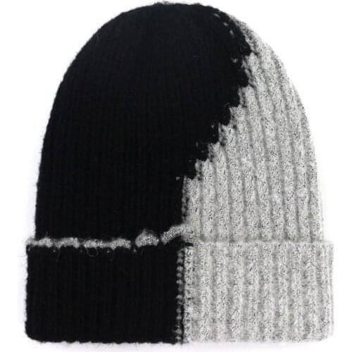 Autumn Soft Beanie Men Women Knitted Mixed Color Hats Unisex Outdoor Casual Skullies Beanies Spring Thin Bonnet Caps Mens Hat