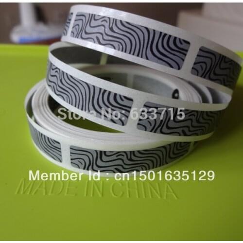 Size 6 *36mm USD 15/1000 pieces prepaid card zebra scratch off label sticker