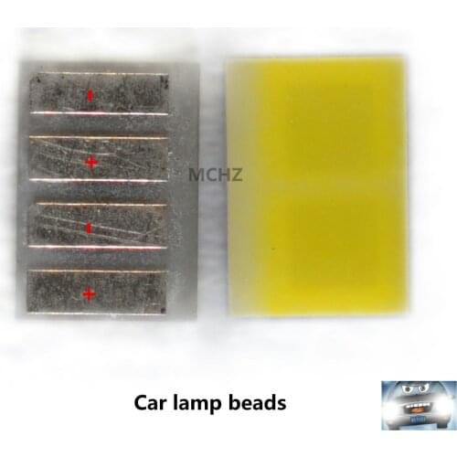 10PCS /lot minimum size 6W EVERLIGHT 3020 Replace osram ZES 3020 3V 6V LED lamp suitable for lighting good Flip chip lumileds H7