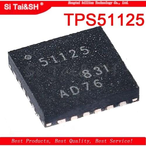 1pcs TPS51125 TPS51116 TPS51117 TPS51120 TPS51124 TPS51123 QFN