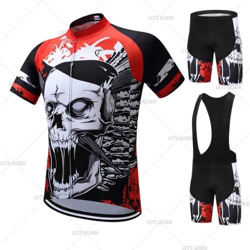 EKOIES Cycling Clothing Men Cycling Set Bike Clothing Breathable Bicycle Wear/Short Sleeve Cycling Jersey Sets 2021