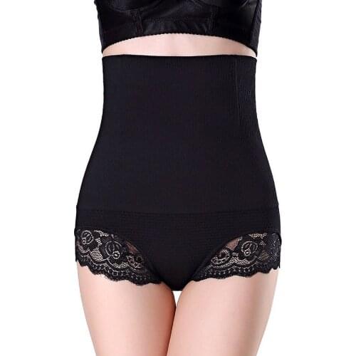 Ladies Underwear High Waist Body Corset Pants Underwear Seamless Seamless Sexy Hips Postpartum Abdomen Pants Body Shaping