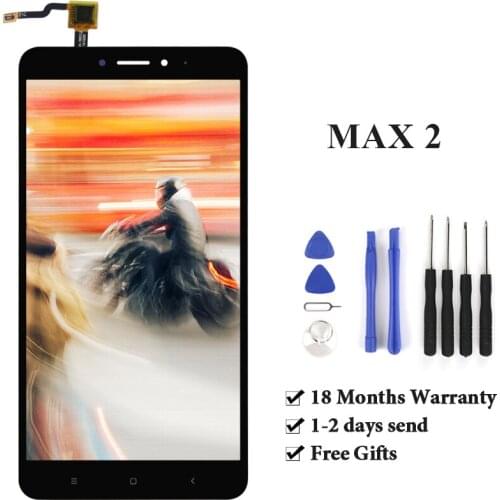 Grade OEM For MI Max 2 lcd display with digitizer good quality for mobile phone lcd screen assembly replacement