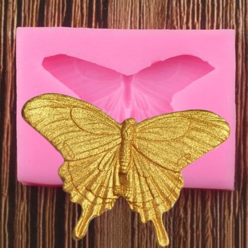 Butterfly Silicone Molds Cupcake Topper Fondant Mold DIY Baking Cake Decorating Tools Candy Clay Chocolate Gumpaste Moulds