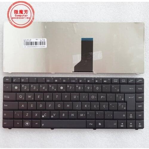 Brazil laptop Keyboard for ASUS K42J X43 X43B A43S A42 K42 A42J X42J K43S UL30 N42 N43 B43 U41 K43S U35J UL80 BR Black keybaord