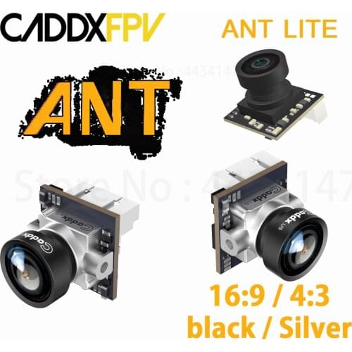 CADDX ANT / ANT LITE 1200TVL Global WDR OSD 1.8mm Ultra Light FPV Nano Camera 16:9 4:3 for RC FPV Tinywhoop Cinewhoop Toothpick