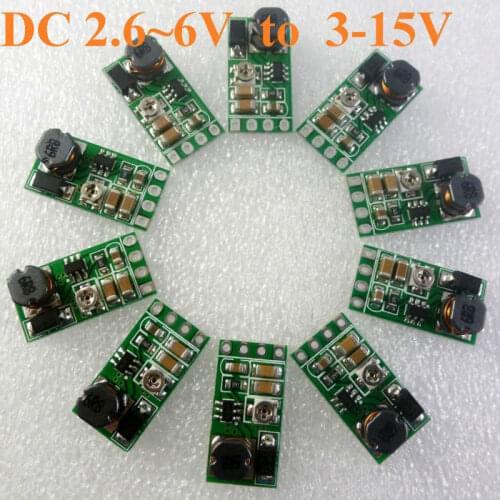 DD06AJSB*10 10PCS 1.4A 2.6-6V to 3-15V Adjustable DC-DC Step-Up Current Mode PWM Converter FP6291 Replace XL6009 LM2577